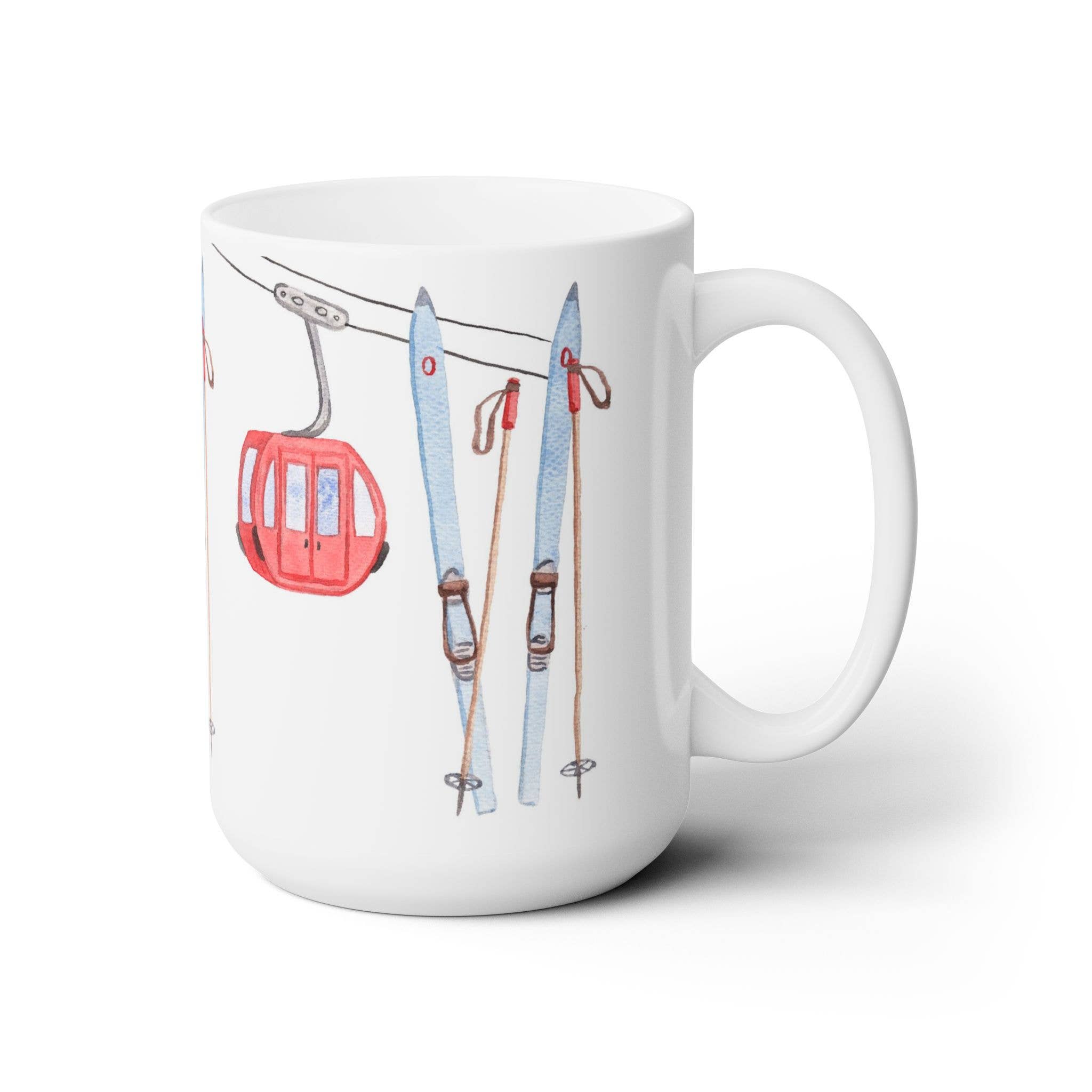 Hit the Slopes Ceramic Coffee Mug