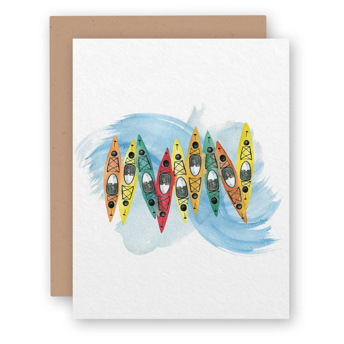 Kayak Adventures Card | Boxed Set of 6