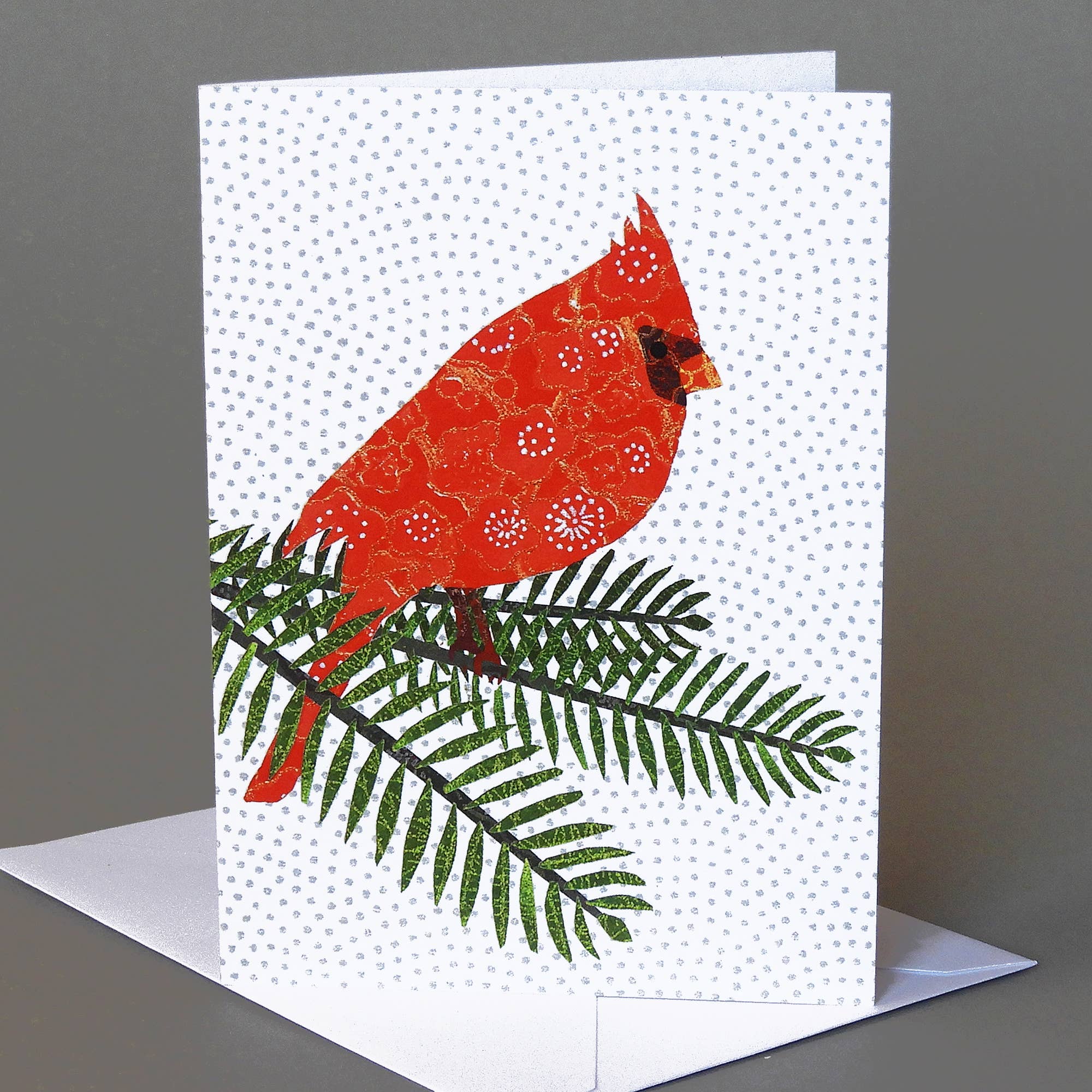 Cardinal Box: 10 Blank Nature-Inspired Christmas Cards