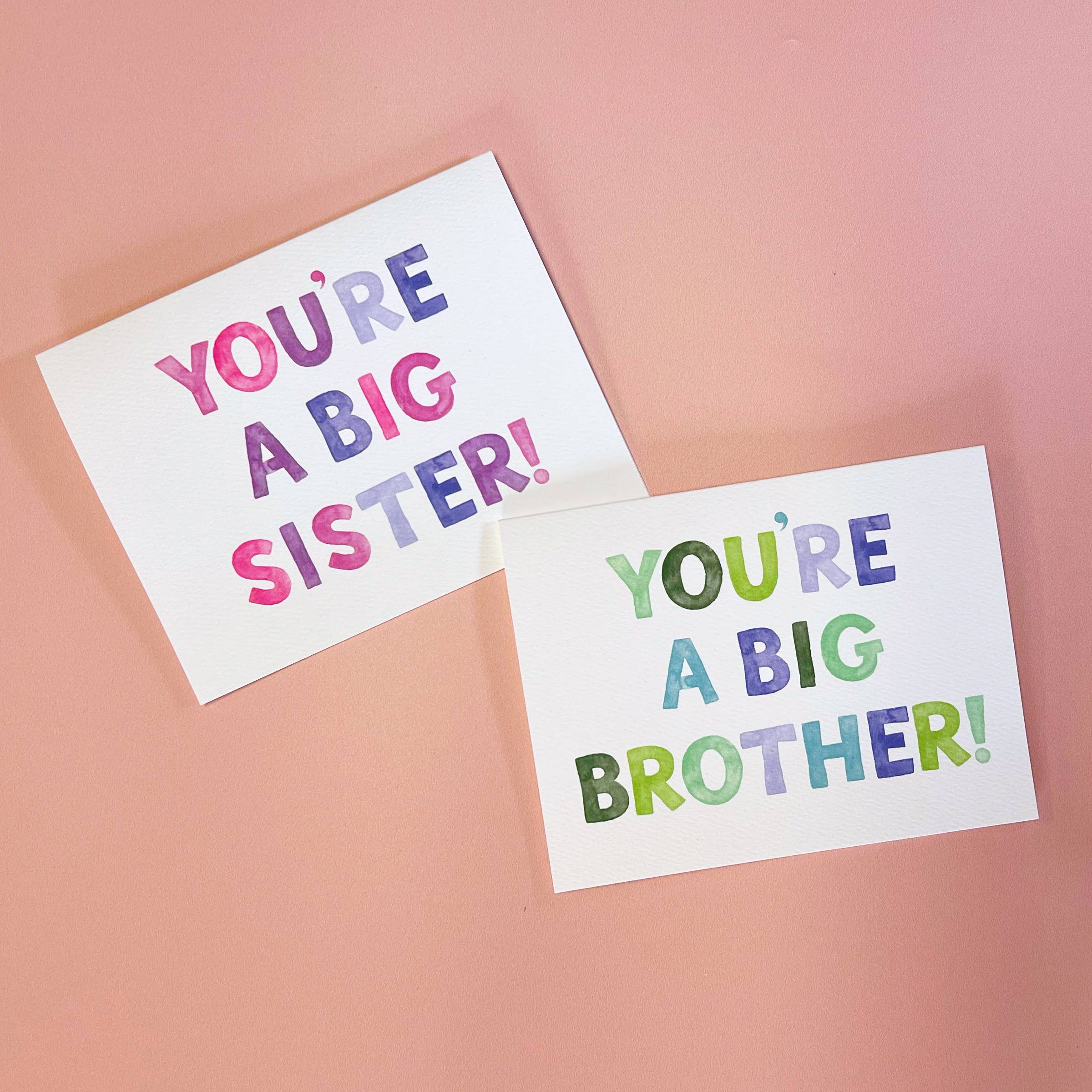 Big Brother — New Sibling Card