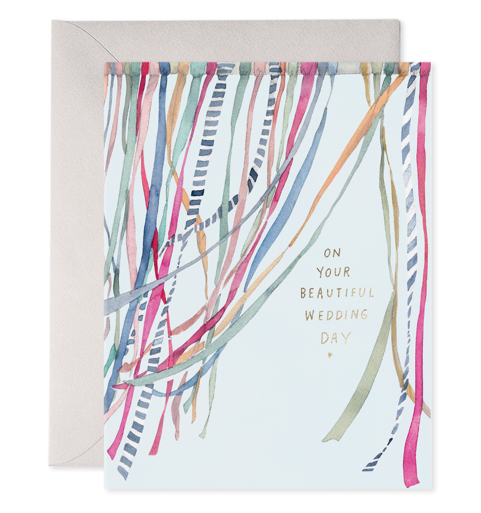 Wedding Ribbons — Wedding & Bridal Shower Card