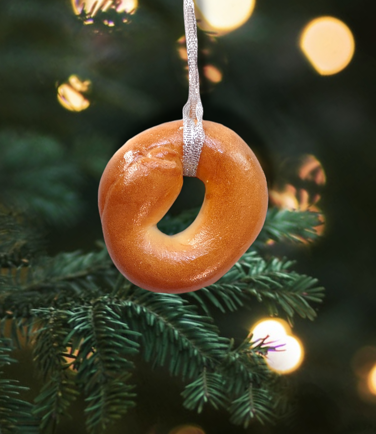 Real Bagel Ornaments