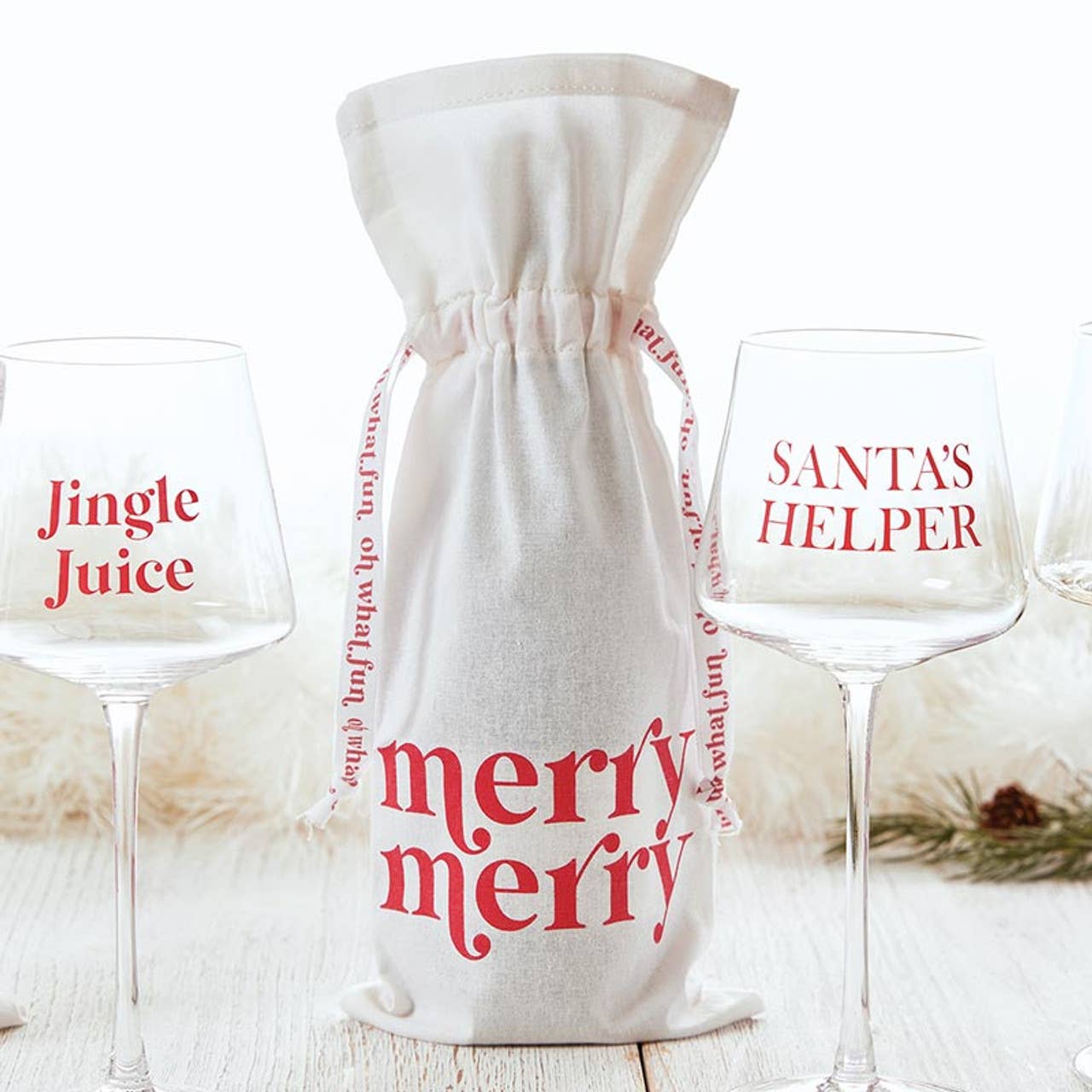 Wine Bag - Merry Merry