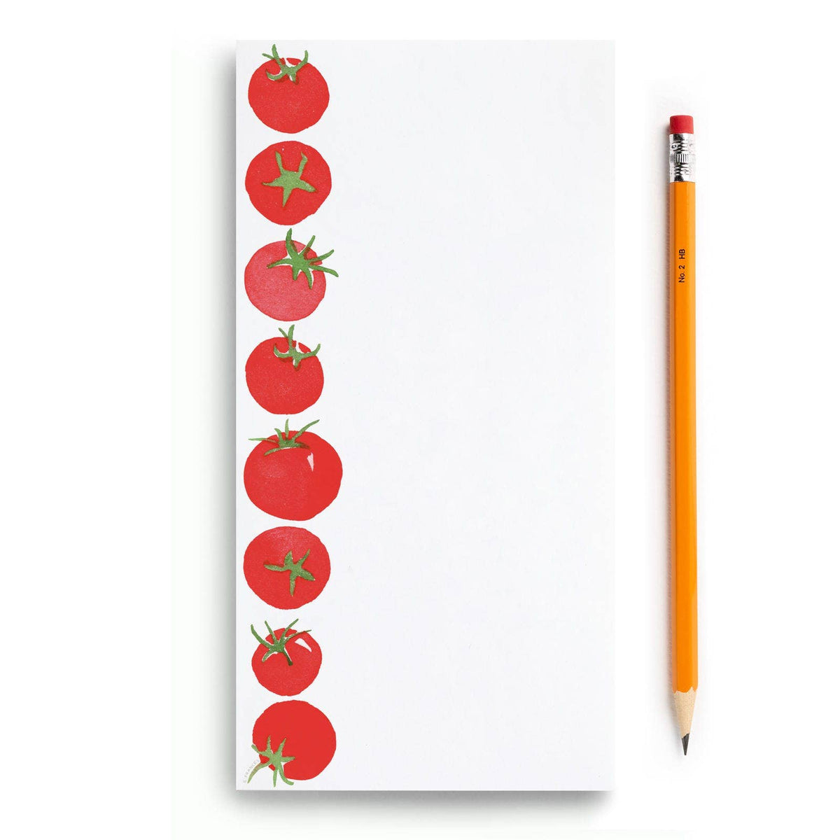 Tomato Market List Notepad