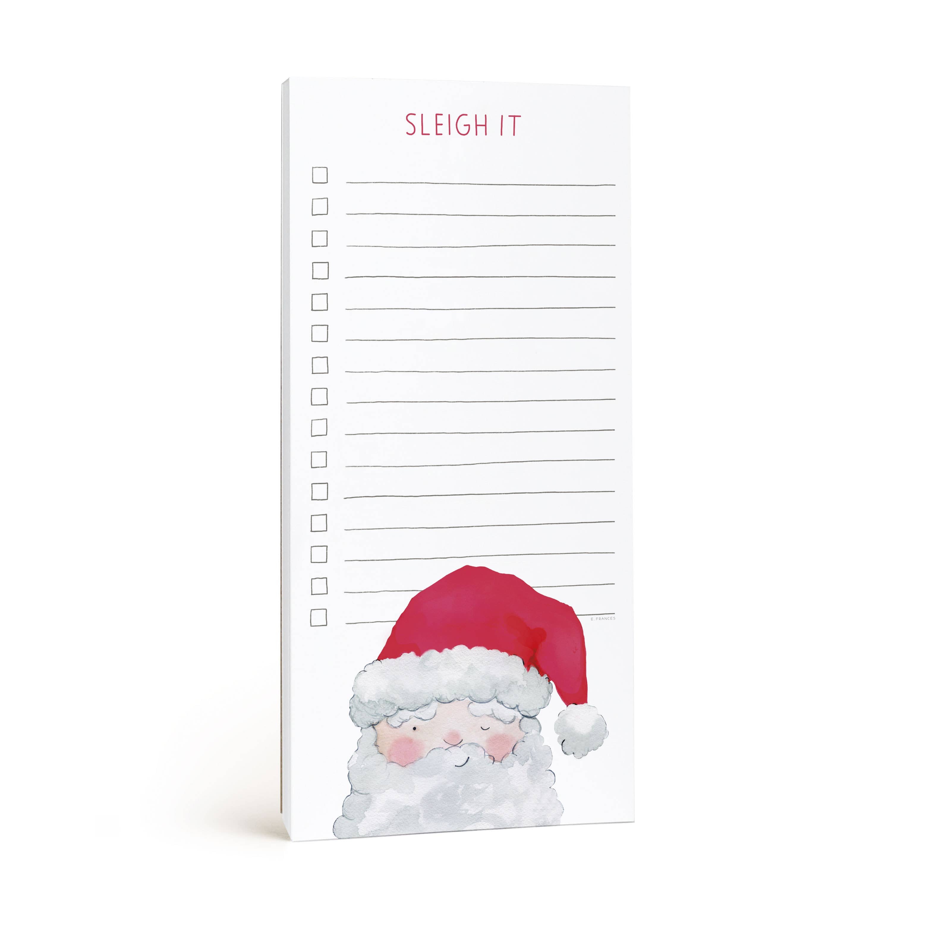 Sleigh It Santa — Christmas Market Notepad