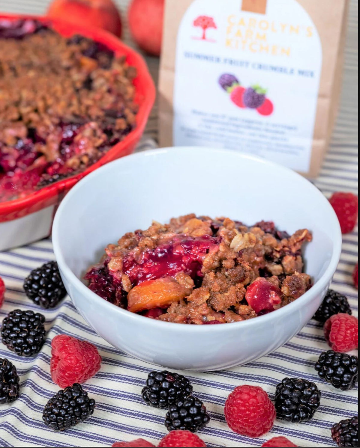 Summer Fruit Crumble Baking Mix