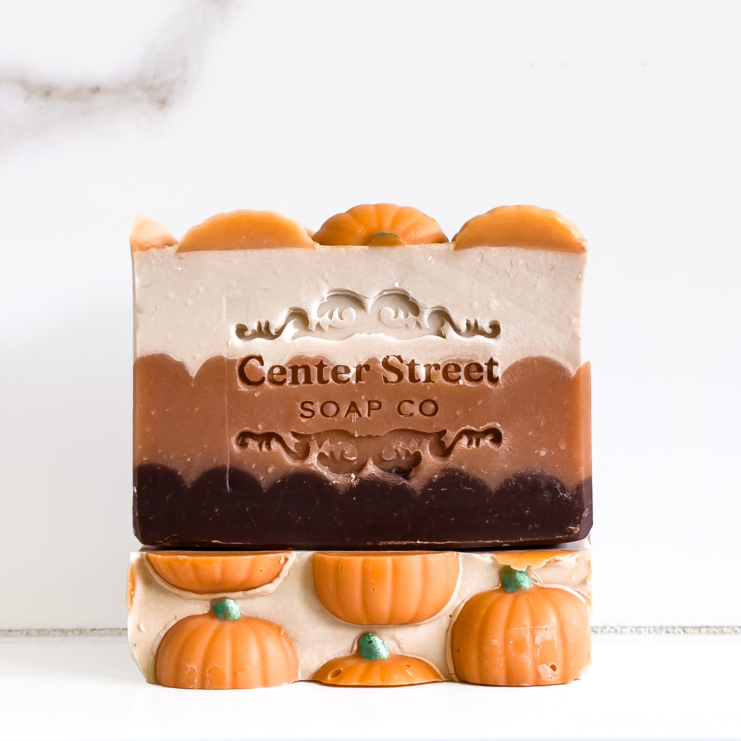 Pumpkin Spice Handmade Soap Bar