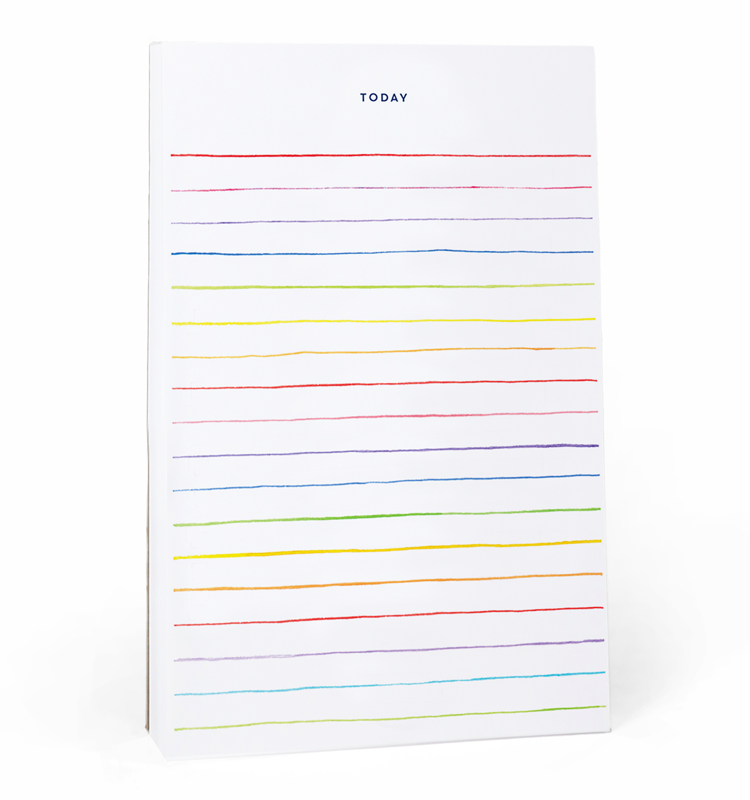 Multi Stripes — Lined To-Do Notepad