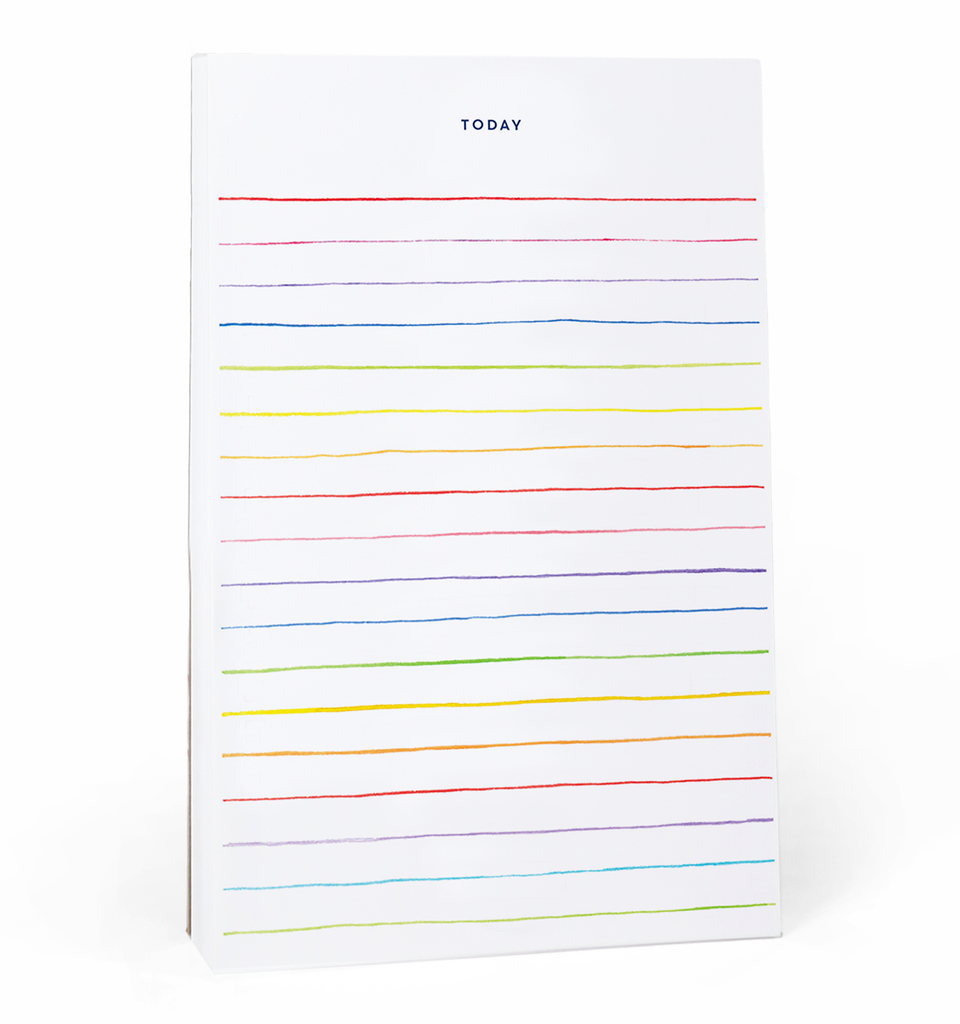 Multi Stripes — Lined To-Do Notepad