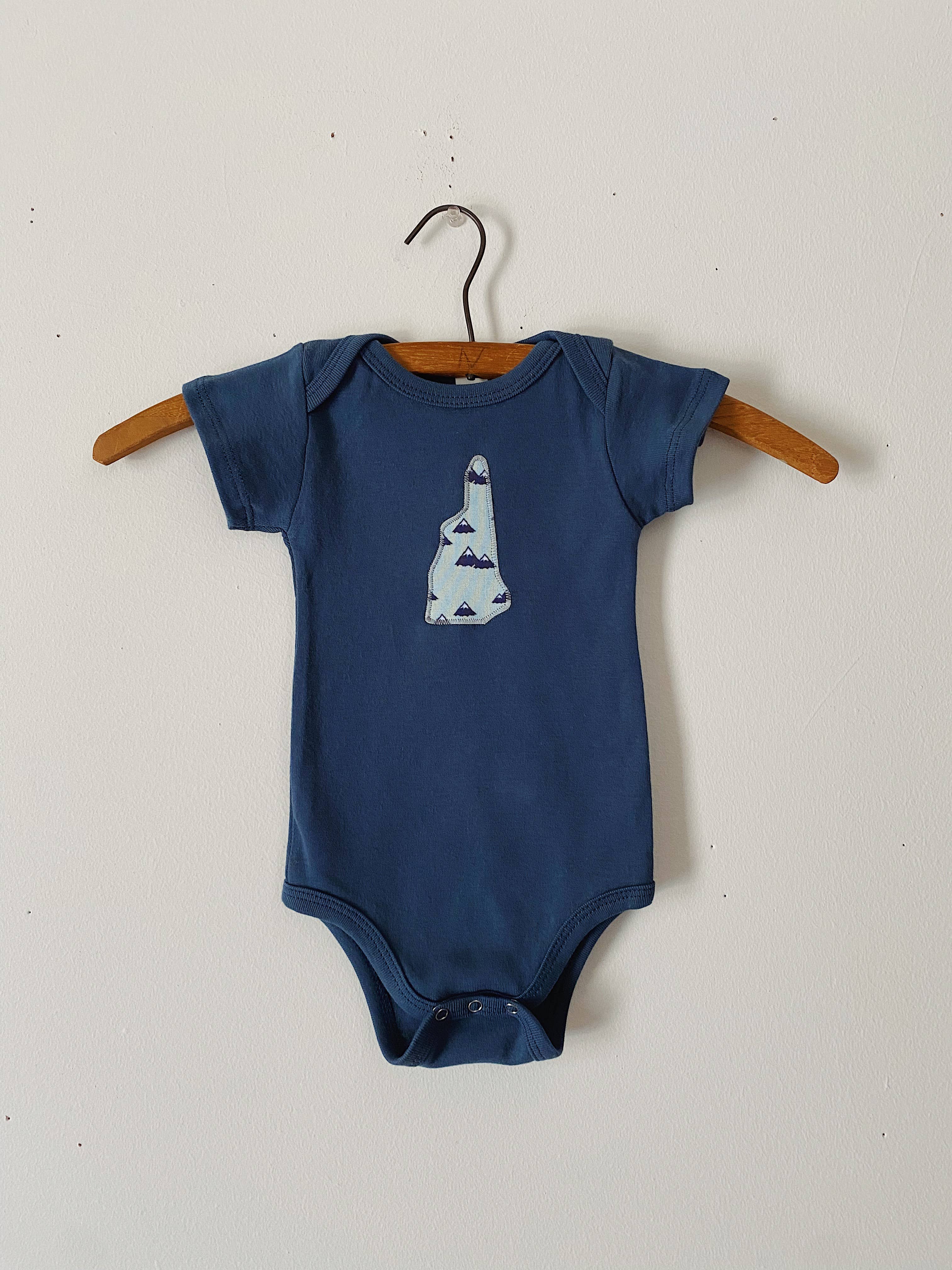 New Hampshire Baby Bodysuit —NH Mountains