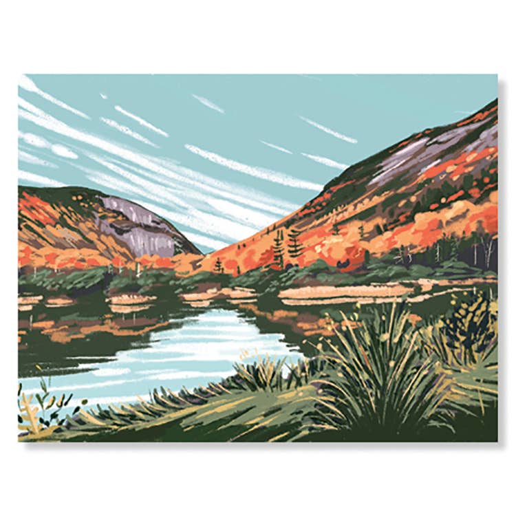 Crawford Notch, NH Notecard