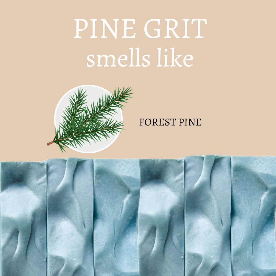 Pine Grit Exfoliating Soap Bar