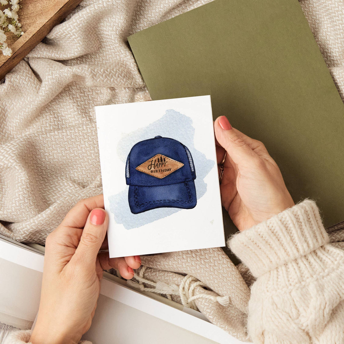 Trucker Hat Birthday Card
