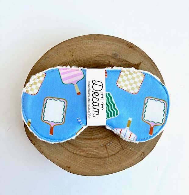 Sweet Dreams Sleep Mask | Periwinkle Pickleball