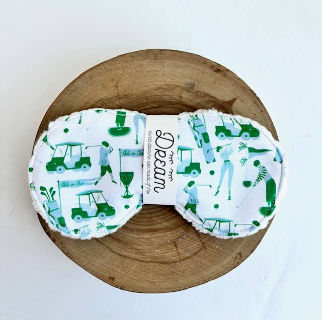 Sweet Dreams Sleep Mask | Vintage Golfer