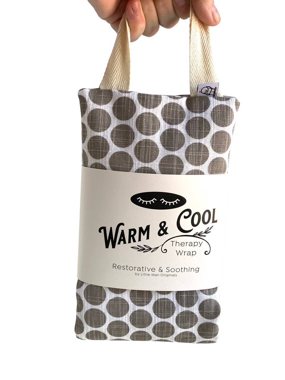 Warm & Cool Therapy Wrap | Khaki Dot