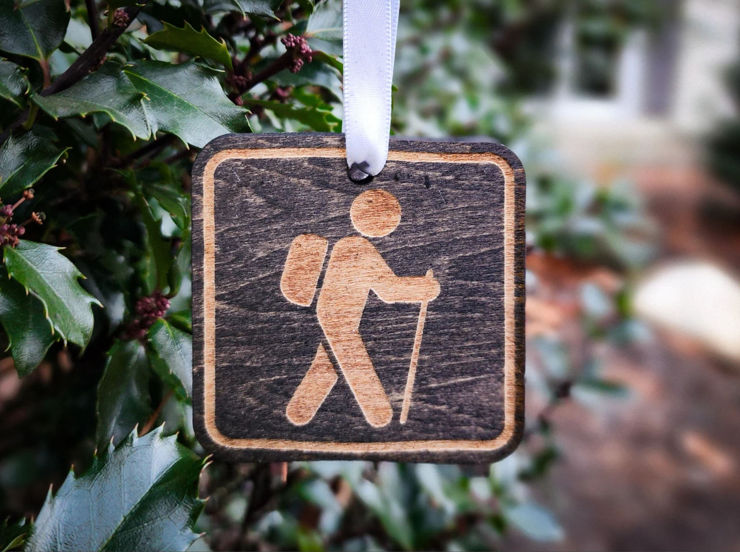 Hiker Ornament