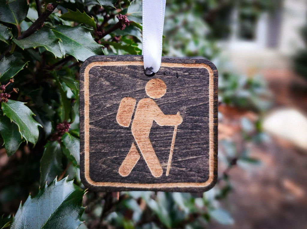 Hiker Ornament