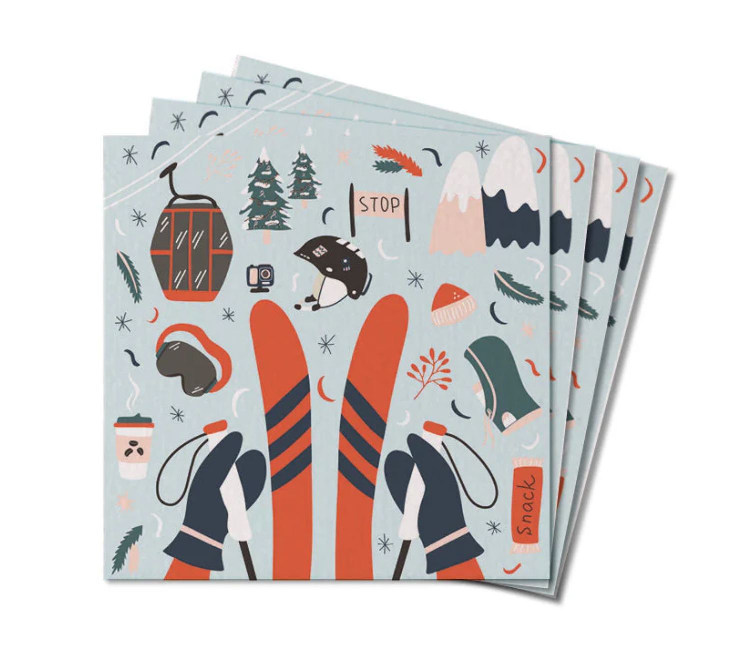 Chairlift Charm Coaster